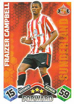 Frazier Campbell Sunderland 2009/10 Topps Match Attax #287